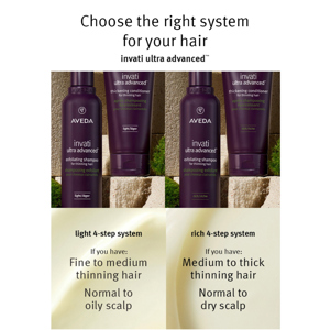 Aveda Invati Ultra Advanced™ System: Rich